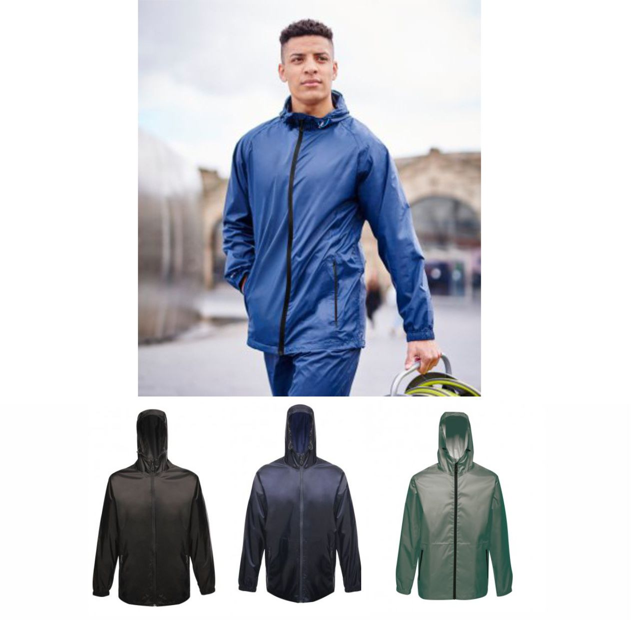 RG213 Regatta Pro Packaway Waterproof Breathable Jacket - Click Image to Close